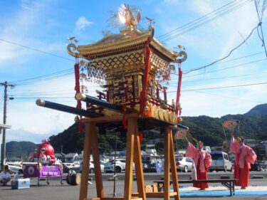 佐賀関で「関の権現早吸日女神社 夏季大祭」が開催されます