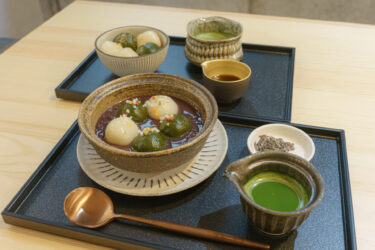 【甘味処・茶音〜chanon〜】知覧抹茶のスイーツが楽しめる湯布院のカフェ